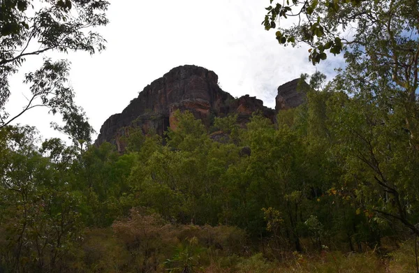 Τοπίο Από Εθνικό Πάρκο Κακαντού Στο Nourlangie Δημοφιλής Περιοχή Burrungkuy — Φωτογραφία Αρχείου
