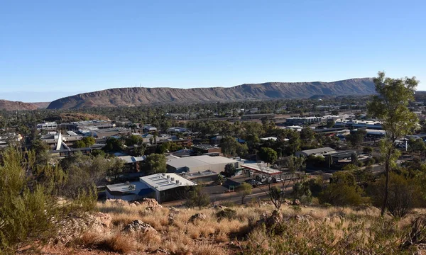 Vista Desde Anzac Hill Alice Springs Northern Territory Australia Vistas — Foto de Stock