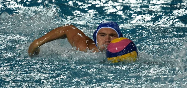 Будапешт Венгрия Июля 2017 Lazarev Nikolay Russian Waterpolo Player Чемпионат — стоковое фото