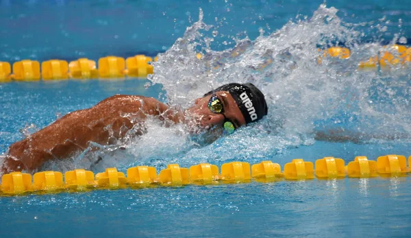 Budapest Hungary Jul 2017 Competitive Swimmer Paltrinieri Gregorio Ita Swimming — Stock Photo, Image