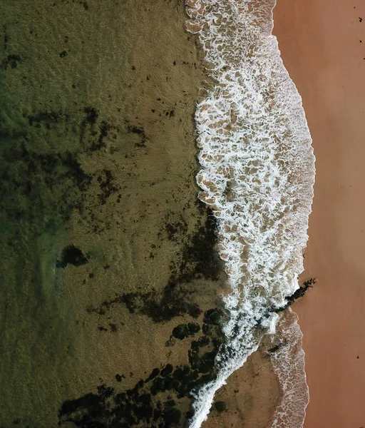 Вид Зверху Повітряна Фото Від Літаючих Drone Красу Природи Краєвид — стокове фото