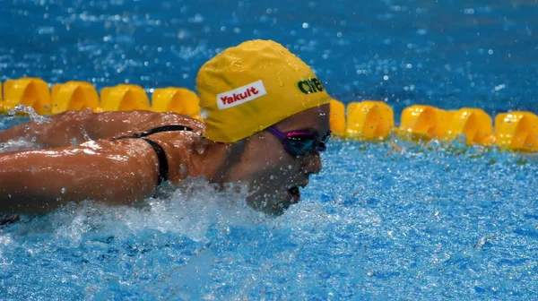 Budapest Ungarn Jul 2017 Mckeon Emma Aus Schwimmen Gemischten 4X100M — Stockfoto