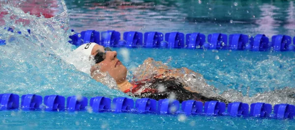 Budapest Hungary Jul 2017 Competitive Swimmer Hosszu Katinka Hun 200M — Stock Photo, Image