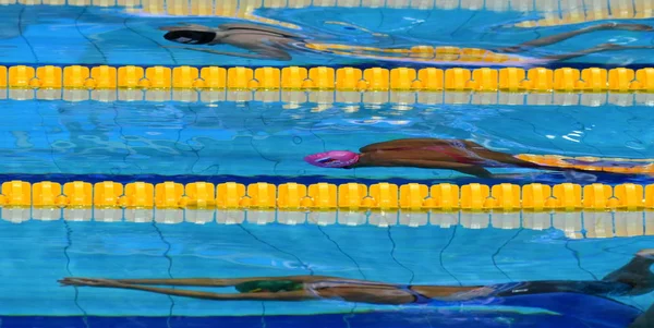 Budapest Hongarije Juli 2017 Meilutyte Ruta Ltu Efimova Yuliya Rus — Stockfoto