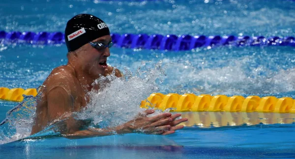 Budapest Hungary Jul 2017 Competitive Swimmer Chupkov Anton Rus 200M — Stock Photo, Image