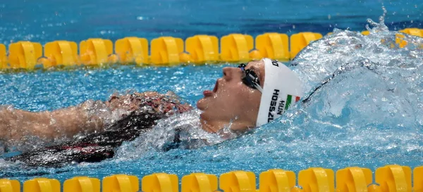 Budapest Hungary Jul 2017 Competitive Swimmer Katinka Hosszu Hun 400M — Stock Photo, Image