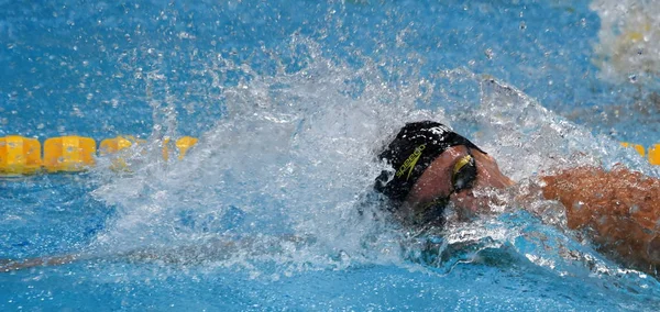 Budapest Hongarije Juli 2017 Competitieve Zwemmer Dressel Caeleb Remel Usa — Stockfoto