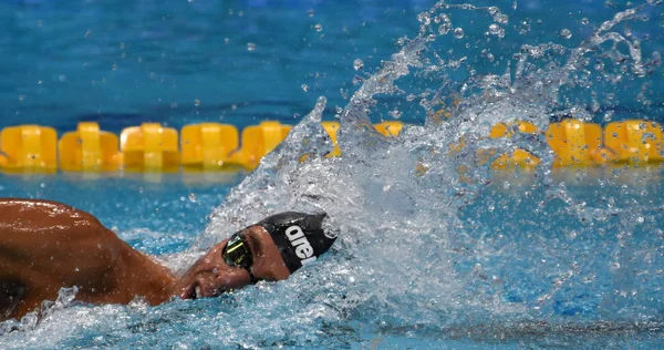 Budapest Hungary Jul 2017 Competitive Swimmer Paltrinieri Gregorio Ita 800M — Stock Photo, Image