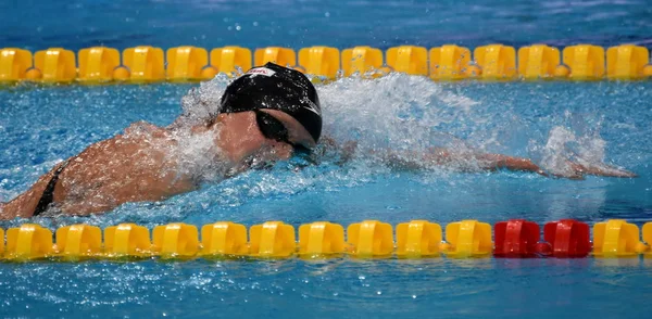 Budapest Hungary Jul 2017 Competitive Swimmer Ledecky Katie Usa 800M — Stock Photo, Image