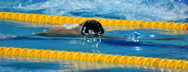 Budapest Hongarije Juli 2017 Competitieve Zwemmer Murphy Ryan Usa 200M — Stockfoto