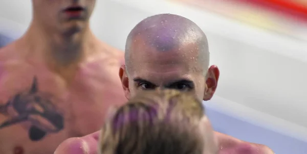 Budapest Ungarisch Juli 2017 Wettbewerbsschwimmer Cseh Laszlo Hun Finale 200M — Stockfoto