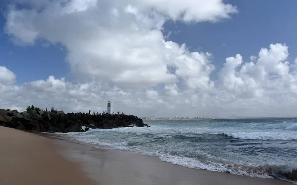 Paysage Panoramique Woolgoolga Woolgoolga Headland Plage Nouvelle Galles Sud Australie — Photo