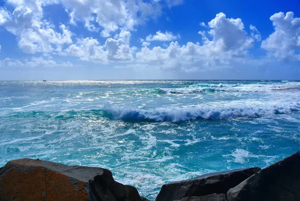 Paysage Panoramique Woolgoolga Woolgoolga Headland Plage Nouvelle Galles Sud Australie — Photo