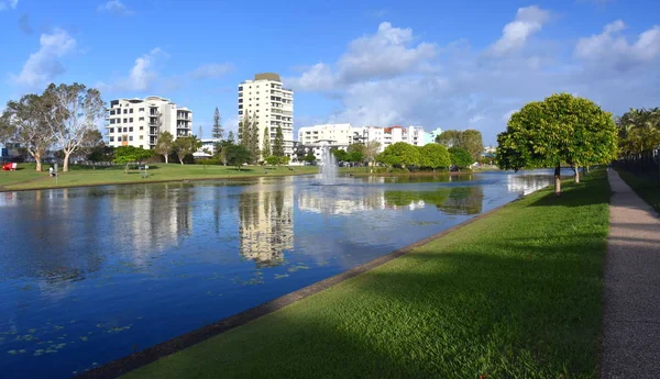 Nelson Park Jest Piękny Mały Wypad Środku Sunshine Coast Widok Zdjęcie Stockowe