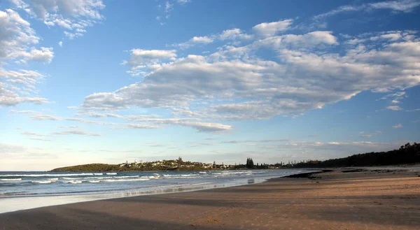 Paisaje Panorámico Woolgoolga Woolgoolga Cabecera Playa Nueva Gales Del Sur — Foto de Stock