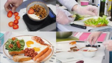 1 4 - lezzetli breakfast besleyici sağlıklı yapma. parlak güzel mutfak