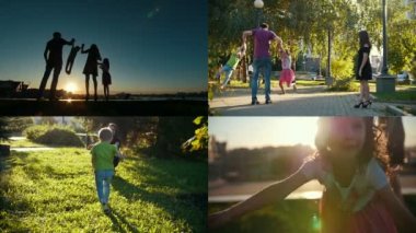 4 in 1: aile birlikte vakit iyi vakit geçiriyor