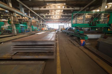 Endüstriyel kavramı. Bir endüstriyel katmanları oluşturmak için metal