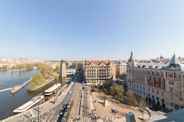 Vue de la ville, Vue du stock d'observation — Photo