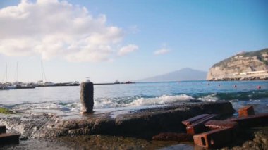 Sorrento, İtalya'da bir deniz limanı