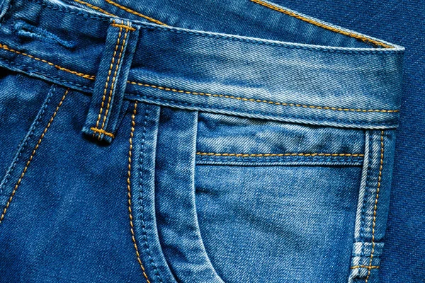 Mavi jeans - arka plan detayları.