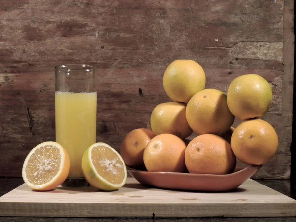 Laranjas Frutas Tropicais Frescas Saudáveis — Fotografia de Stock