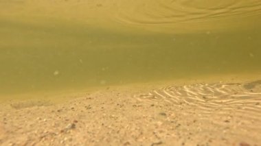 Suyun altında bir alyansı tutarken kum düşmesi kaybı, ayrılığı ya da bulanık bir ortamda kayıp aşkı sembolize eder.