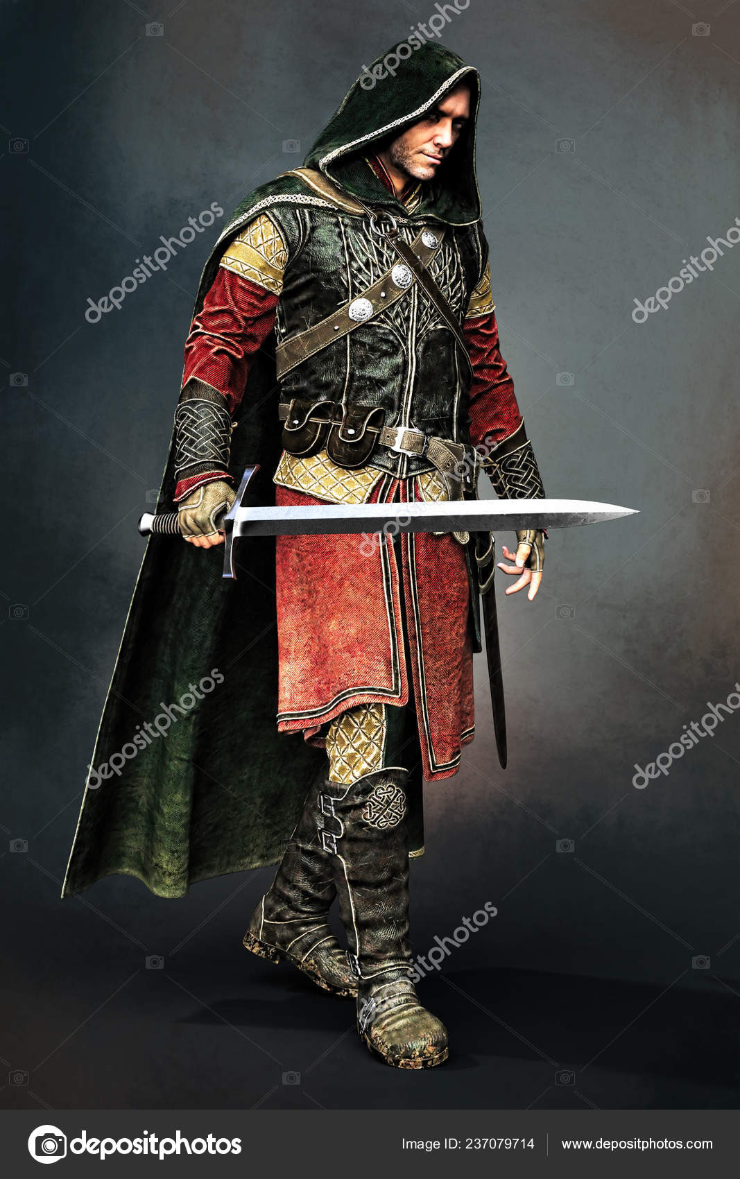 fantasy medieval soldier art