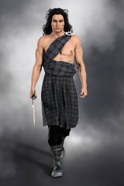İskoç Highlander savaşçı