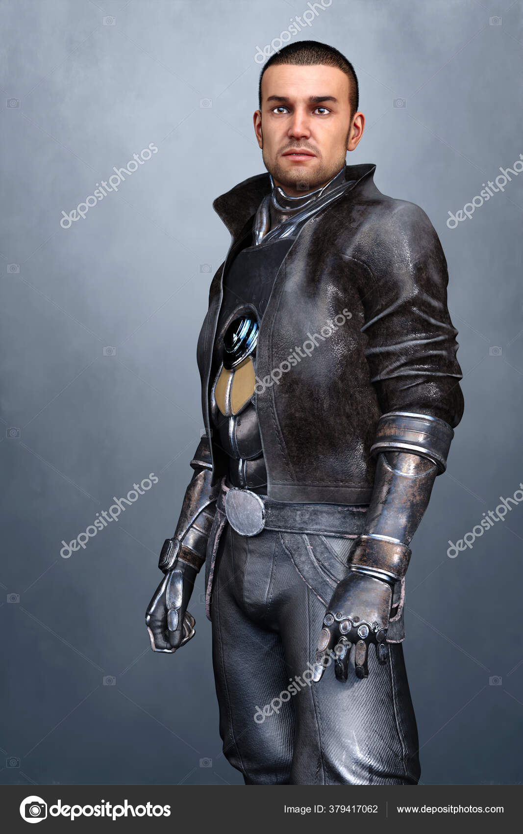 Sci fi top clothing concept