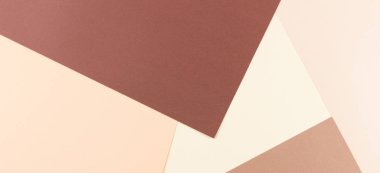 Renkli pastel yumuşak kahverengi ve bej kağıt arkaplan.