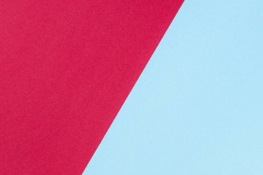 Mavi ve kırmızı tonları Kağıt arka plan iki ton