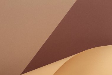 Soyut geometrik şekil bej rengi sarı kahverengi renk Kağıt arka plan