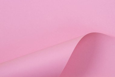 Soyut geometrik şekil pembe renkli kağıt arkaplan