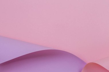 Soyut geometrik şekil pembe mor mor renk Kağıt arka plan