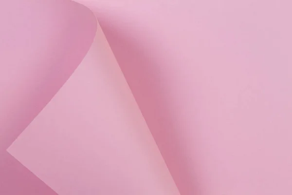 Forma geométrica abstracta rosa color papel fondo — Foto de Stock
