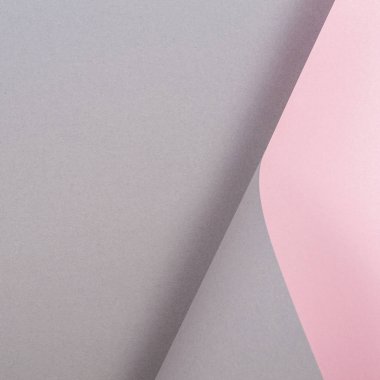 Soyut geometrik şekil gri ve pembe renkli kağıt arkaplan