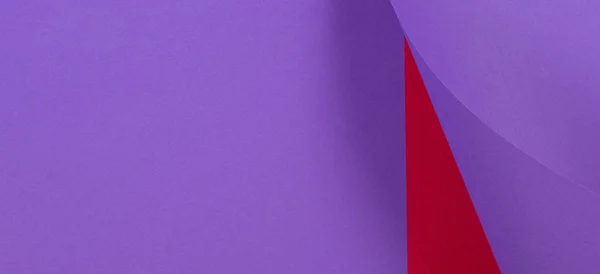 Fondo colorido abstracto. Papel de color púrpura violeta rojo en formas geométricas — Foto de Stock