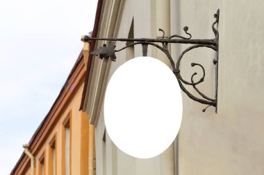 Duvardaki açık, sahte kadar boş tabela