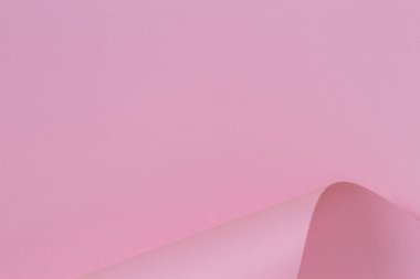 Soyut geometrik şekil pembe renkli kağıt arkaplan