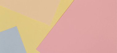 Soyut renkli kağıt arka plan. Yaratıcı geometri tasarım pastel renk duvar kağıdı