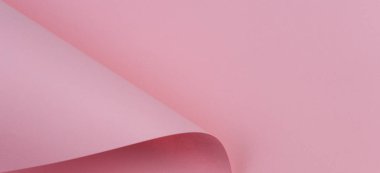 Soyut geometrik şekil pembe renkli kağıt arkaplan