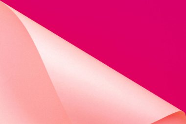 Soyut geometrik şekil pembe renkli kağıt arkaplan
