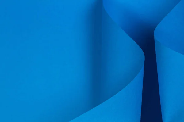 Fondo de papel azul claro abstracto en formas geométricas — Foto de Stock