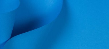 Soyut ışık mavi Kağıt arka planda geometrik şekiller