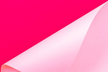 Soyut geometrik şekil pembe renkli kağıt arkaplan