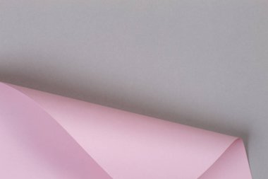 Pastel pembe ve gri renk Kağıt arka plan