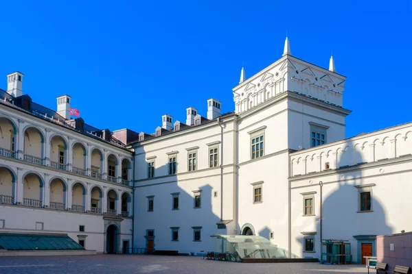 Vilnius, Litva-duben 08, 2019: palác Litevců v Litvě ve Vilniusu — Stock fotografie