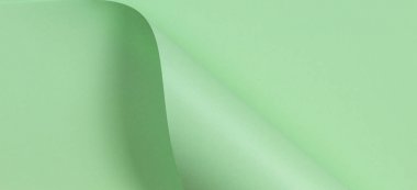 Soyut geometrik şekil pastel yeşil kağıt arka plan