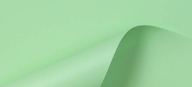Soyut geometrik şekil pastel yeşil kağıt arka plan